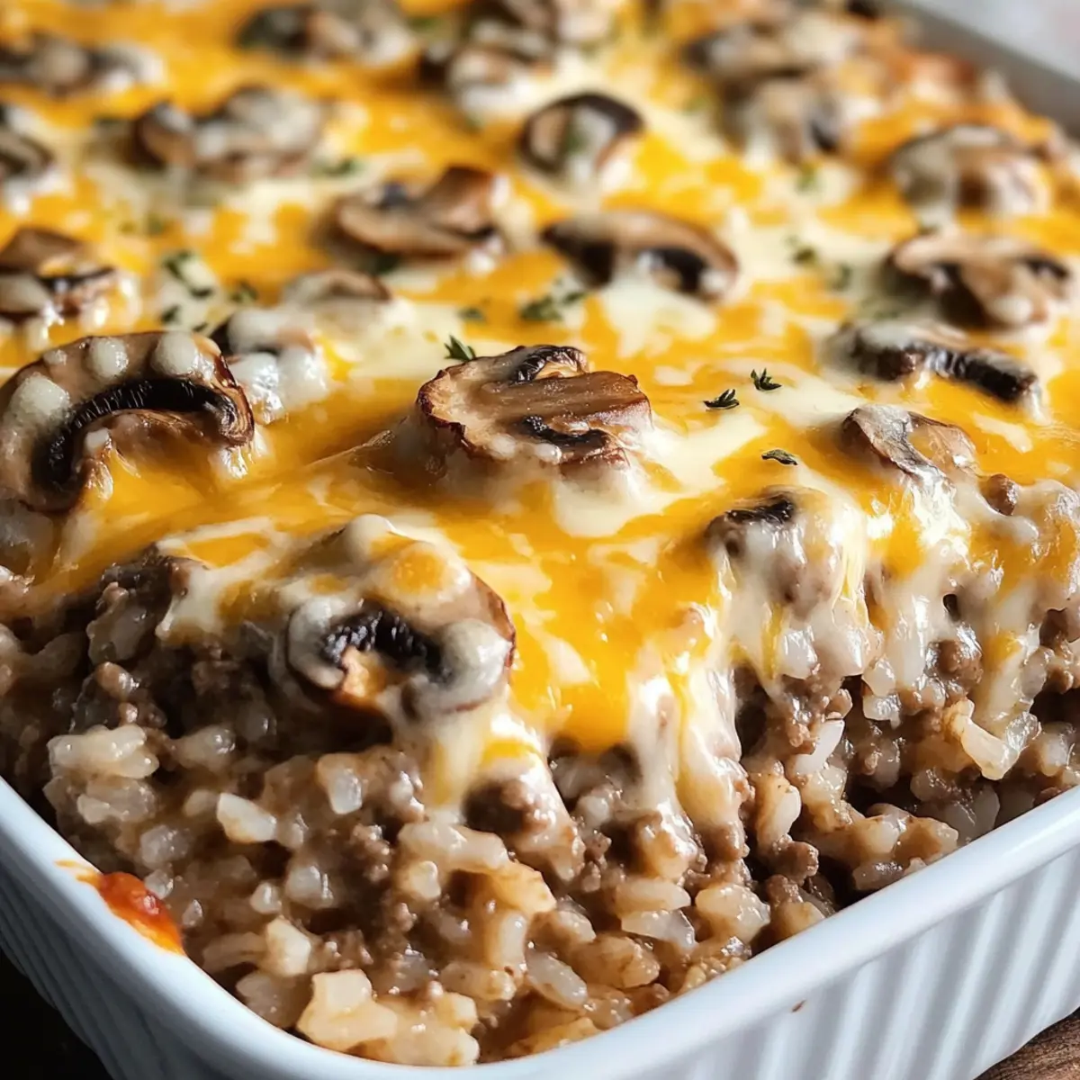 Cremiger Rinderpilzreis-Auflauf für Gemütliche Abende 4 Creamy Beef Mushroom Rice Bake Recipe lipfws