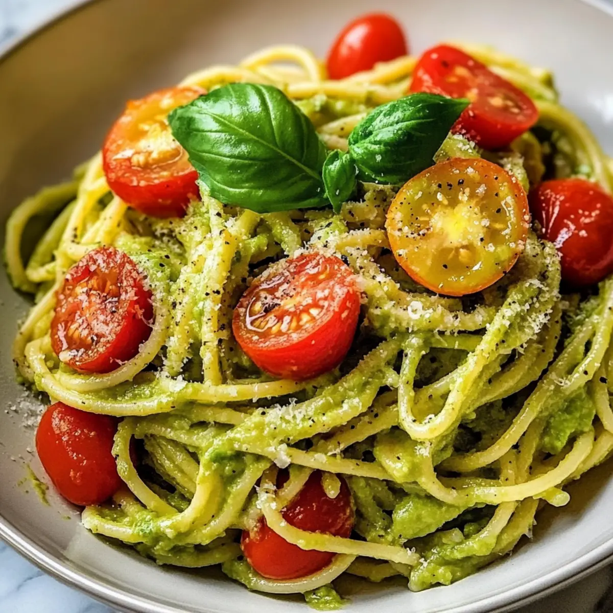 Cremige Avocado-Pasta in nur 15 Minuten 4 Cremige Avocado Pasta s1fufo