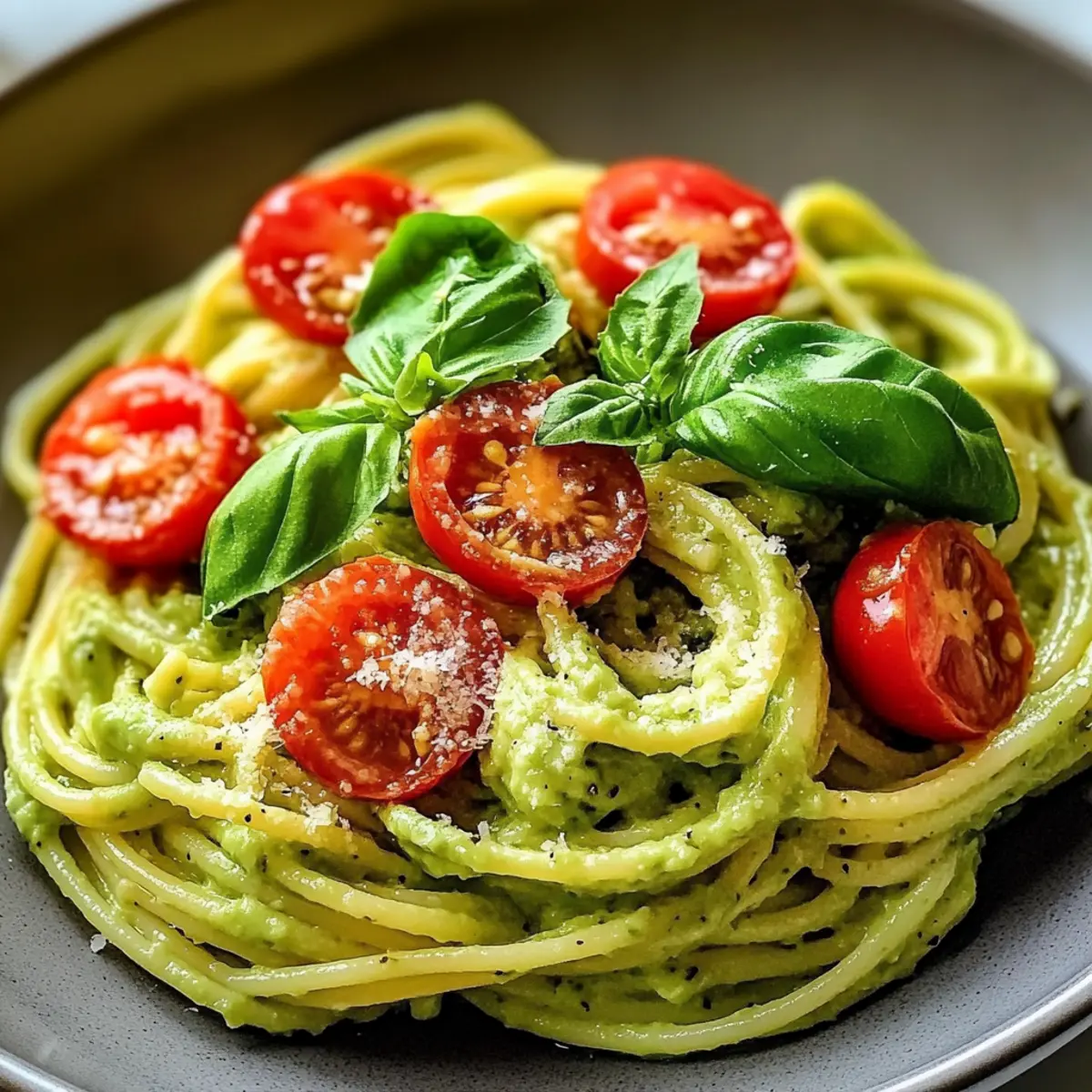 Cremige Avocado-Pasta in nur 15 Minuten 5 Cremige Avocado-Pasta