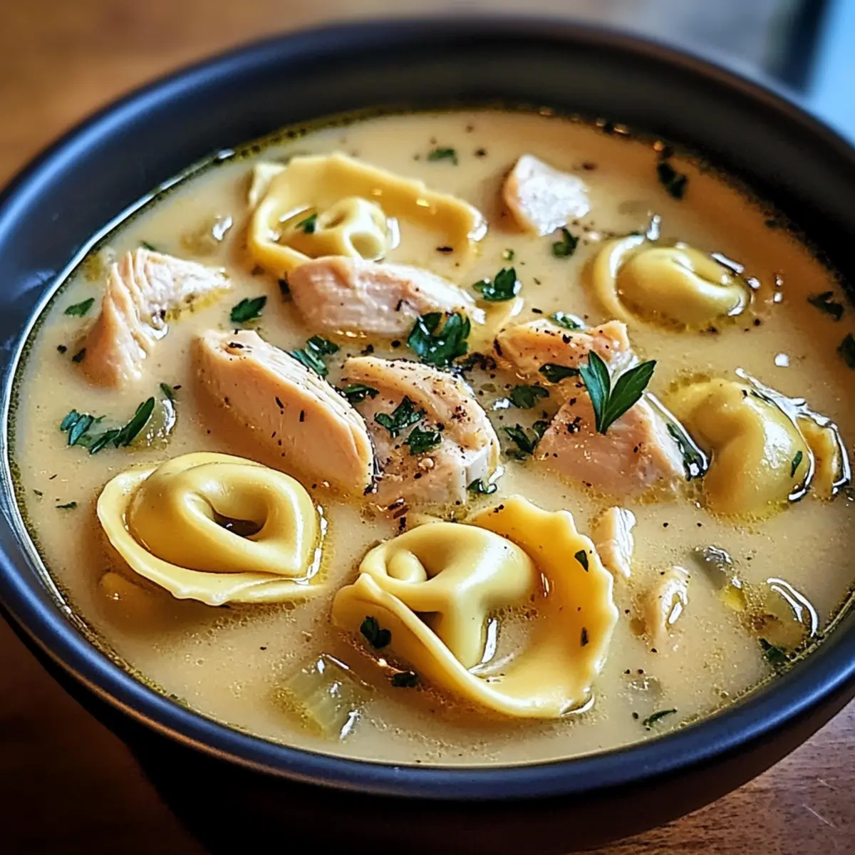 Cremige Hähnchen Tortellini Suppe für Gemütliche Tage 3 Cremige HA¤hnchen Tortellini Suppe fjwqsv