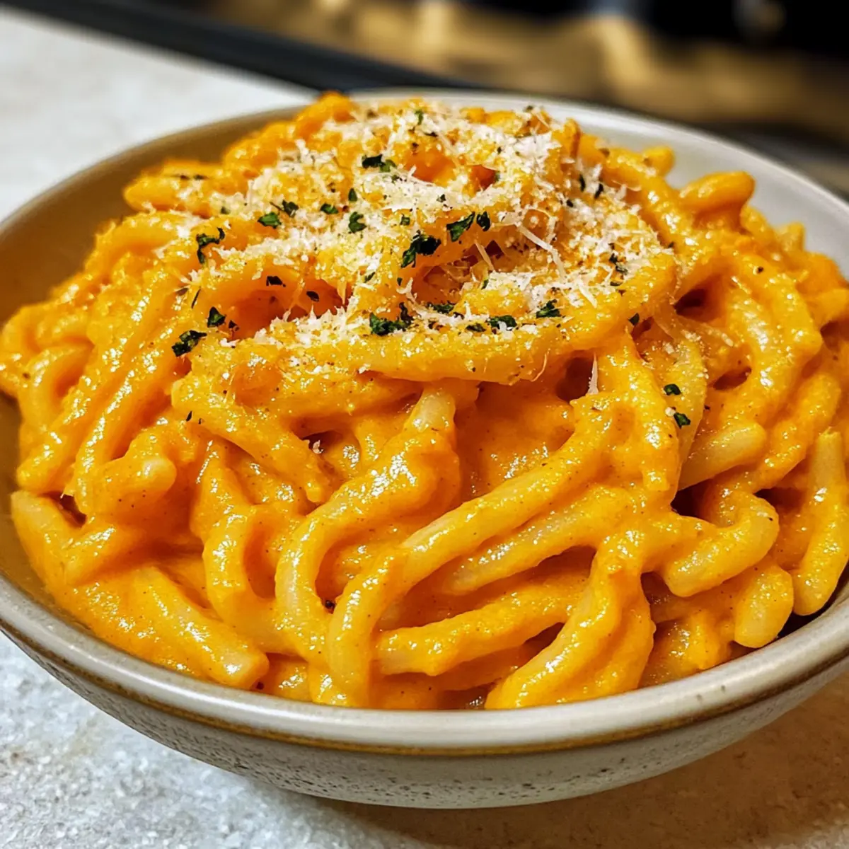 Cremige Kürbispasta leicht gemacht