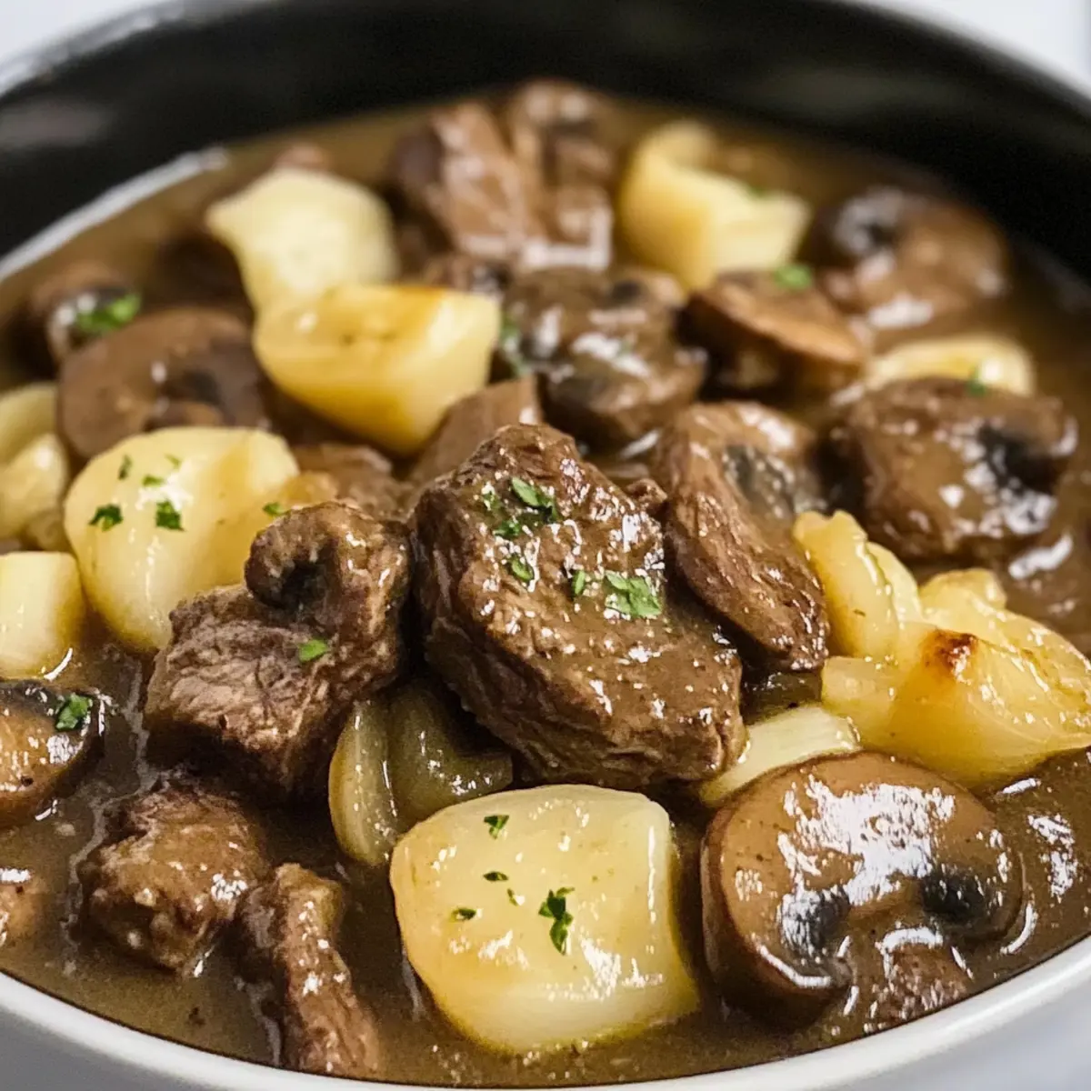 Rinderstücke und Bratensoße im Crockpot Rezept 2 Crockpot Beef Tips and Gravy Recipe ywtfwc