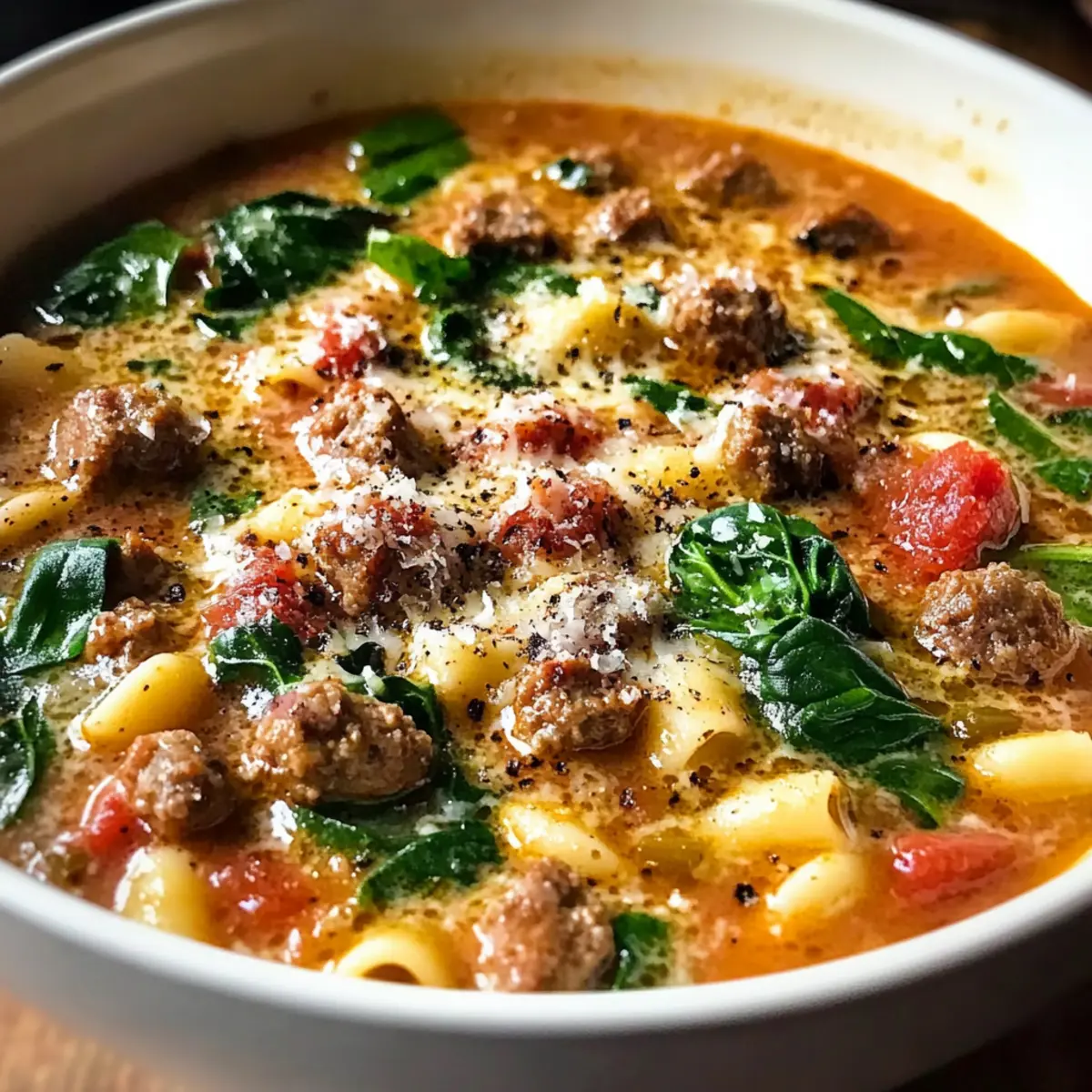 Köstliche Parmesan-Rindfleisch-Wurst-Ditalini-Suppe 3 Delicious Parmesan Beef Sausage Ditalini Soup Recipe ywzq3a