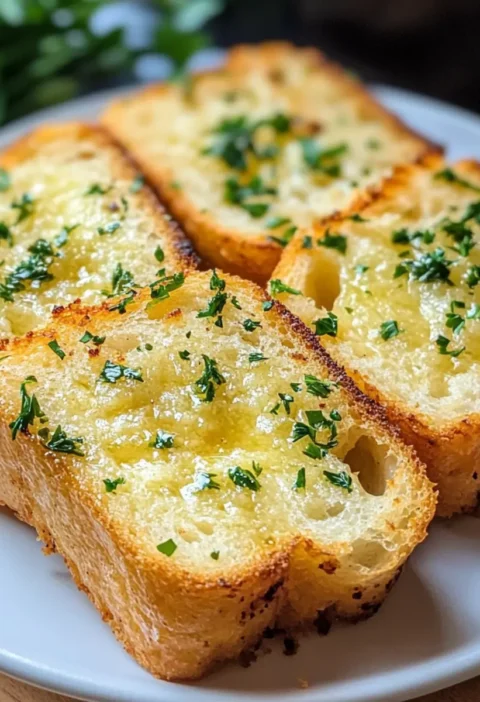 Einfaches 10-Minuten-Luftfritteuse Knoblauchbrot – Knusprig, Buttrig und Fehlerfrei