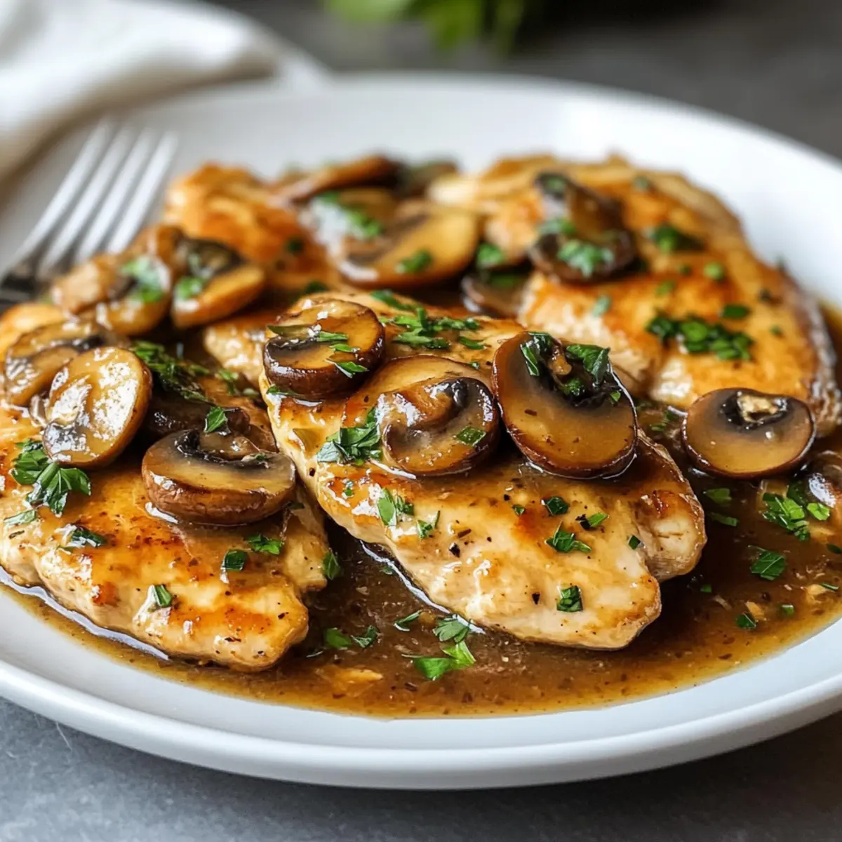 Einfache Hähnchen Marsala Rezept