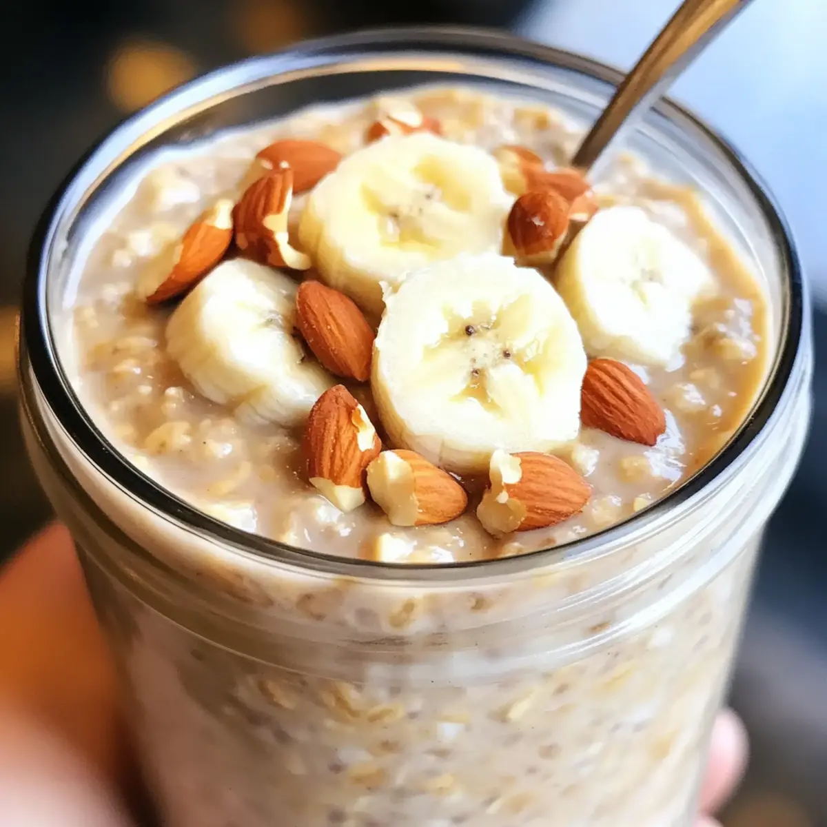 Erdnussbutter Übernacht Haferflocken für jeden Morgen 4 Erdnussbutter Overnight Oats yq4htd