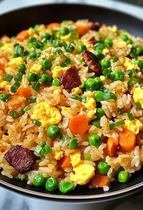 Fantastischer gebratener Reis