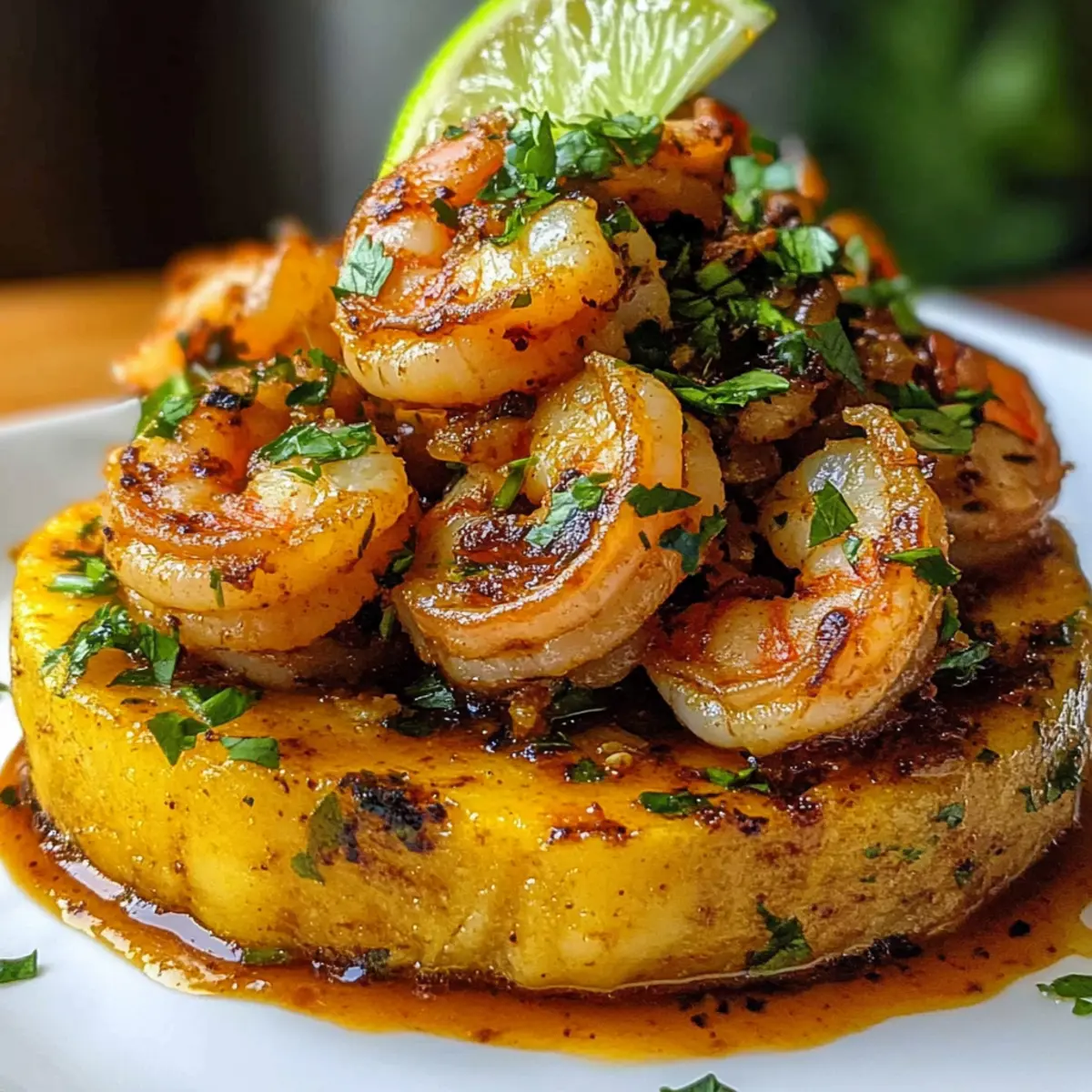Garlic Shrimp Mofongo mcydjy
