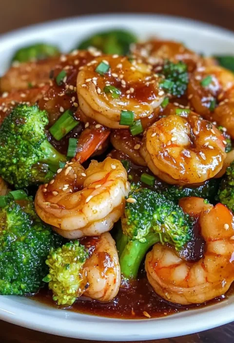 Garnelen-Brokkoli-Pfanne