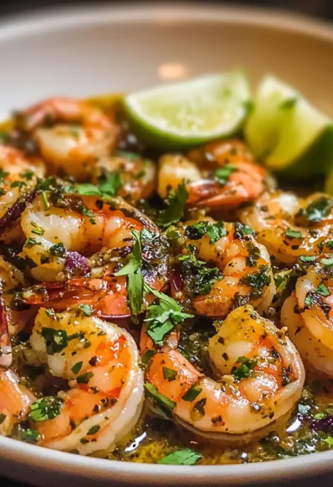 Garnelen in Culichi-Sauce