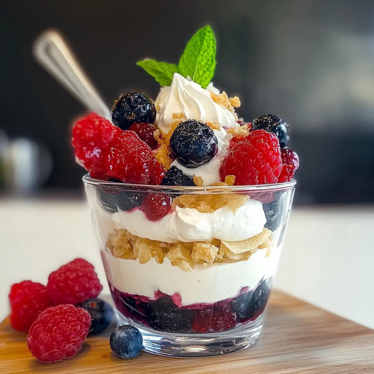 Gesunde Berry-Delight im Glas - Low Carb Genuss 2 Gesundes Schichtdessert mit Beeren Fruchtig leichter Low Carb Nachtisch sca9bs