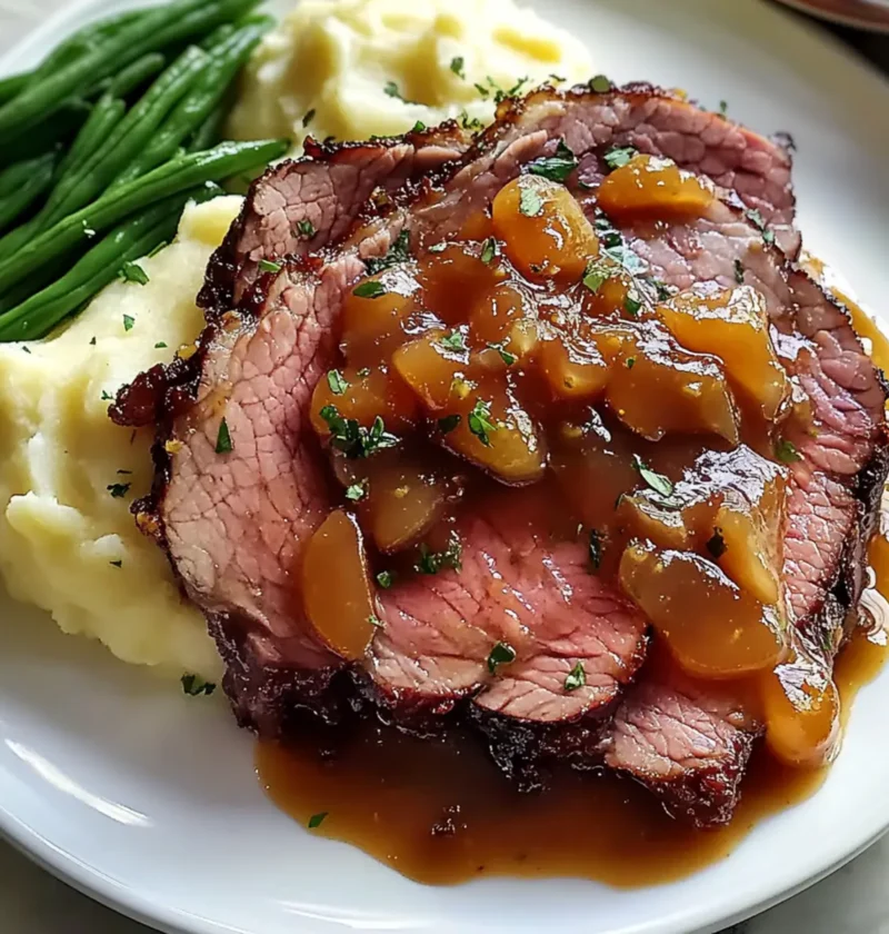 Glasiertes Corned Beef Rezept für die ganze Familie 1 Glasiertes Corned Beef Rezept