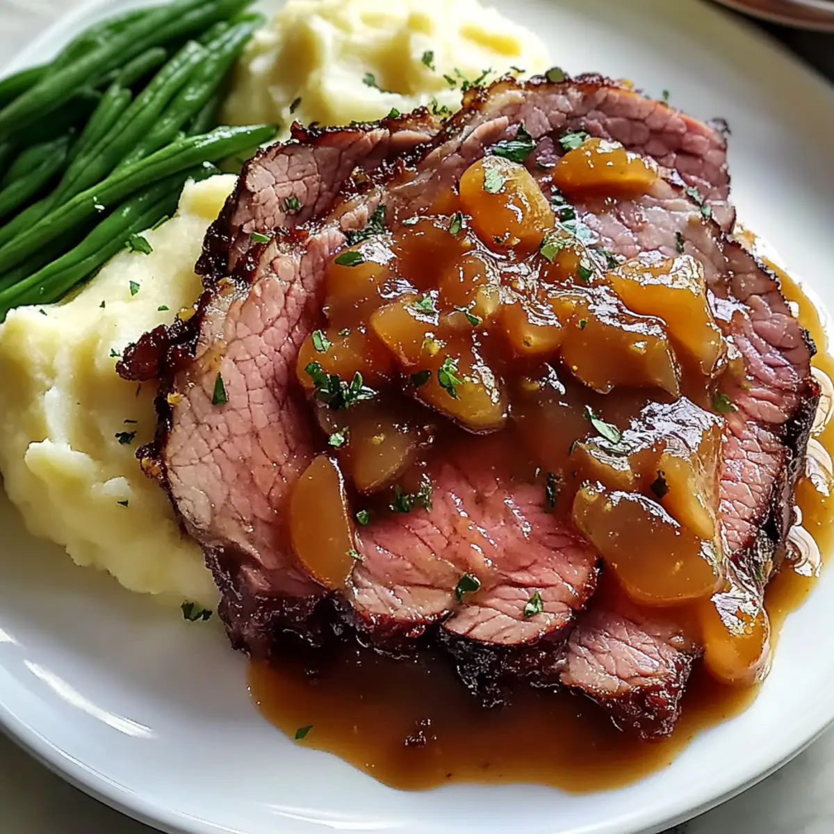 Glasiertes Corned Beef Rezept für die ganze Familie 5 Glasiertes Corned Beef Rezept