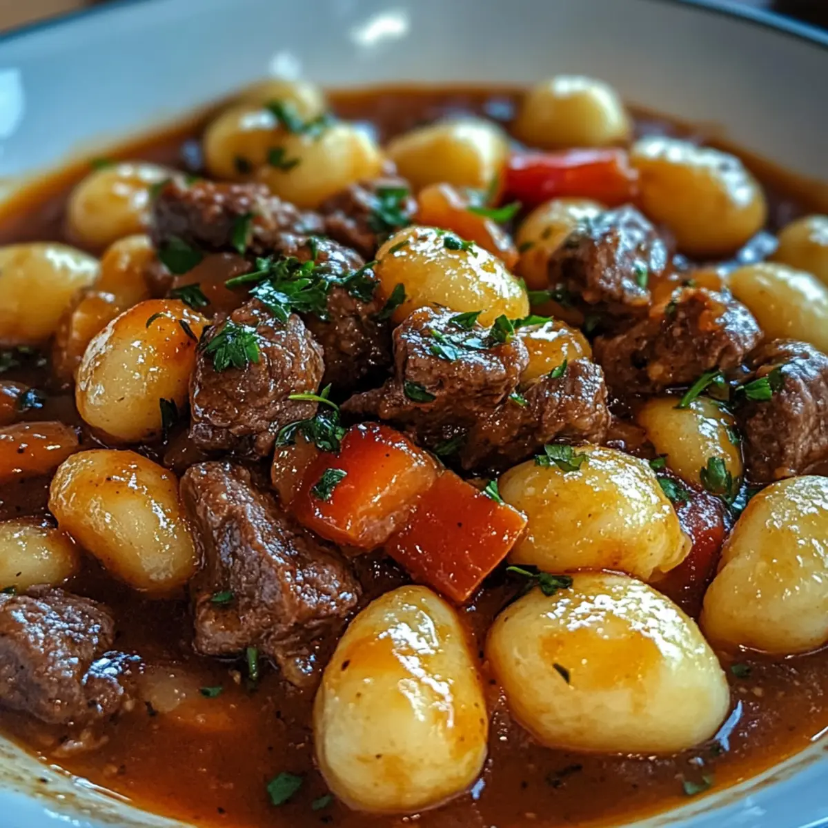 Gnocchi Gulasch einfach kochen für jedermann 3 Gnocchi Gulasch einfach kochen ddpufy