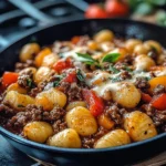 Zitronen-Hähnchen Gnocchi für ein schnelles Abendessen