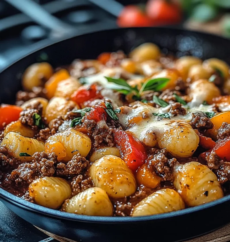 Gnocchi Pfanne Hackfleisch Paprika: Das einfache Rezept für jeden Tag