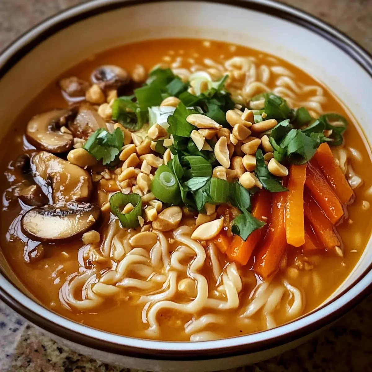 Gochujang Erdnuss Nudelsuppe schnell und einfach machen 4 Gochujang Erdnuss Nudelsuppe mjmz7c