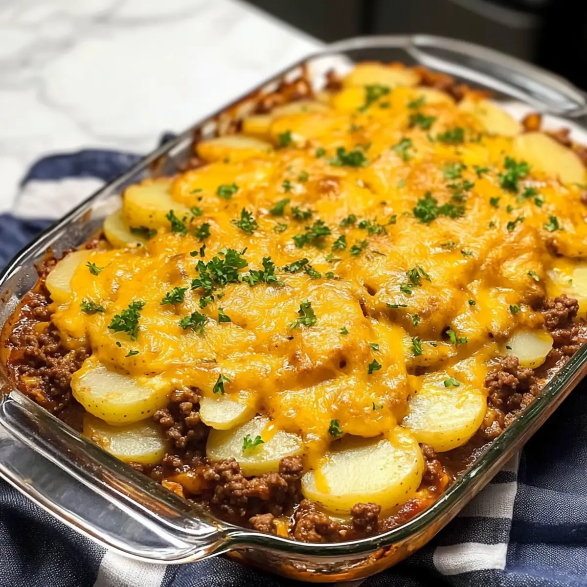 Rinderhackfleisch- und Kartoffelauflauf Rezept 4 Ground Beef and Potato Casserole Recipe ic3ovk