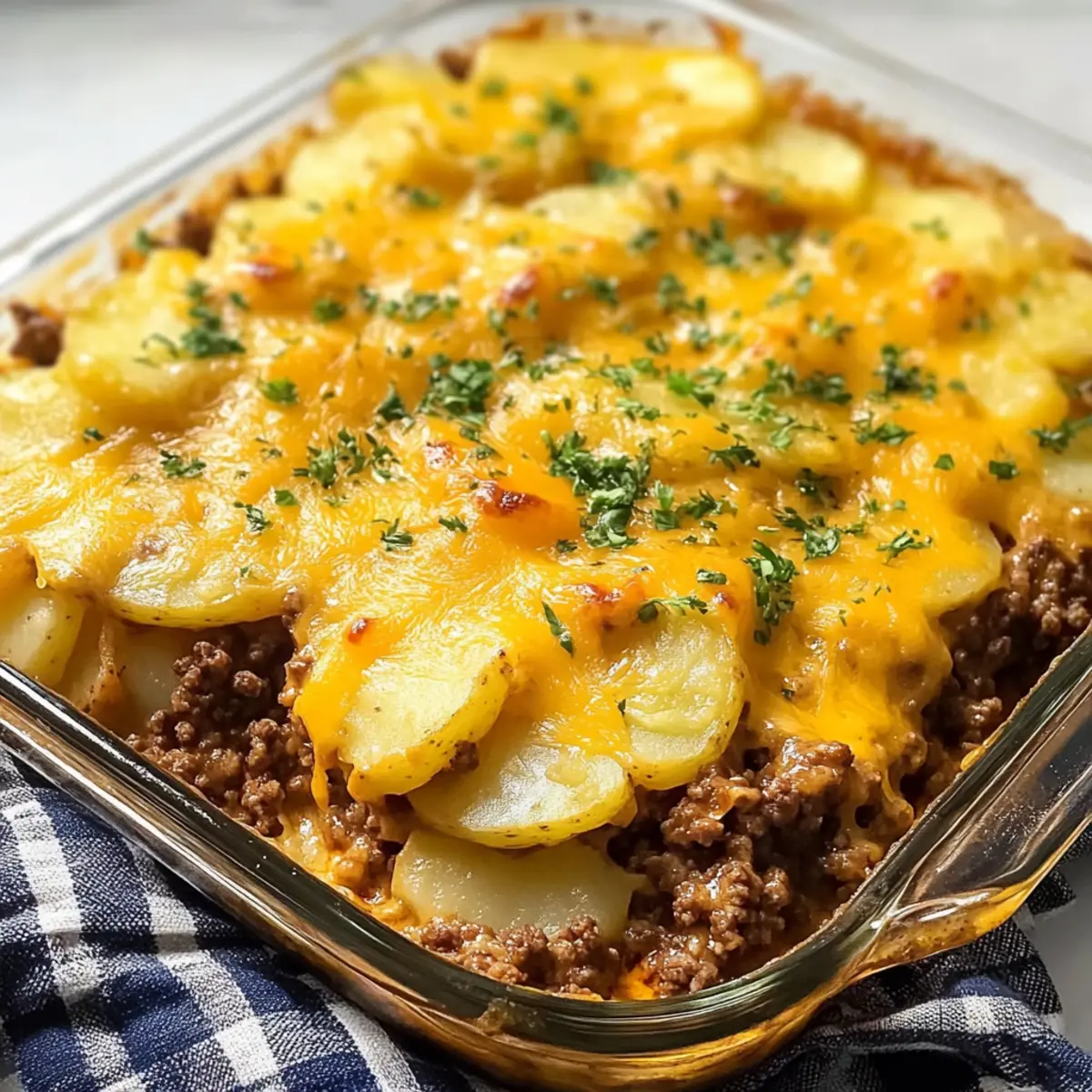 Rinderhackfleisch- und Kartoffelauflauf Rezept Zutaten: - 500 g Rinderhackfleisch - 4 große Kartoffeln - 1 Zwiebel - 2 Knoblauchzehen - 400 g Dosentomaten - 200 ml Gemüsebrühe - 150 g geriebener Käse - Salz - Pfeffer - Olivenöl - Paprika Anleitung: 1. Rinderhackfleisch in einer Pfanne mit Olivenöl anbraten. 2. Zwiebel und Knoblauch hinzufügen und glasig braten. 3. Kartoffeln schälen und in dünne Scheiben schneiden. 4. Alles in eine Auflaufform schichten. 5. Dosentomaten und Gemüsebrühe darübergießen. 6. Mit Salz, Pfeffer und Paprika würzen. 7. Mit geriebenem Käse bestreuen. 8. Bei 180 Grad Celsius im Ofen 45 Minuten backen.
