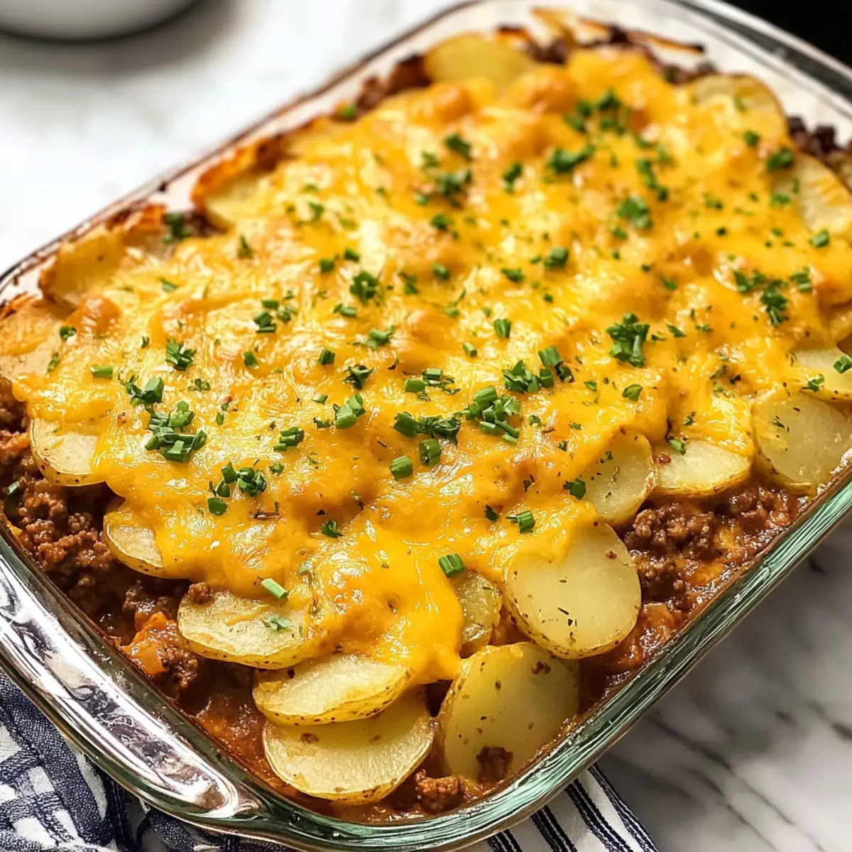 Rinderhackfleisch- und Kartoffelauflauf Rezept 2 Ground Beef and Potato Casserole Recipe suka83