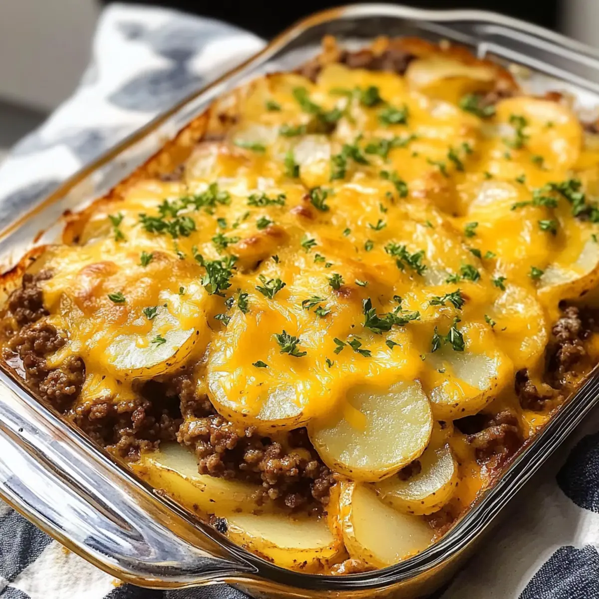 Rinderhackfleisch- und Kartoffelauflauf Rezept 3 Ground Beef and Potato Casserole Recipe vjefeh