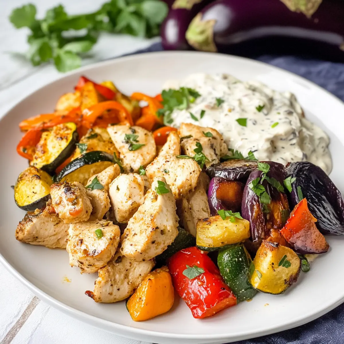 Gyros Geschnetzeltes mit mediterranem RA¶stgemA¼se Low Carb Rezept io0fqa