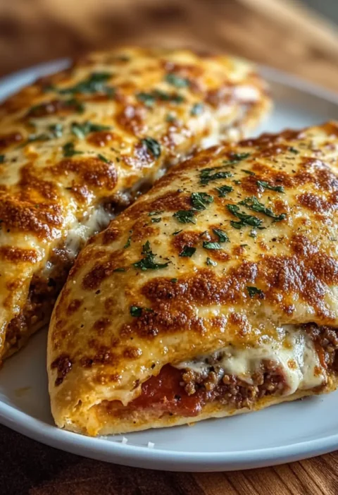 Hochprotein-Keto-Calzone