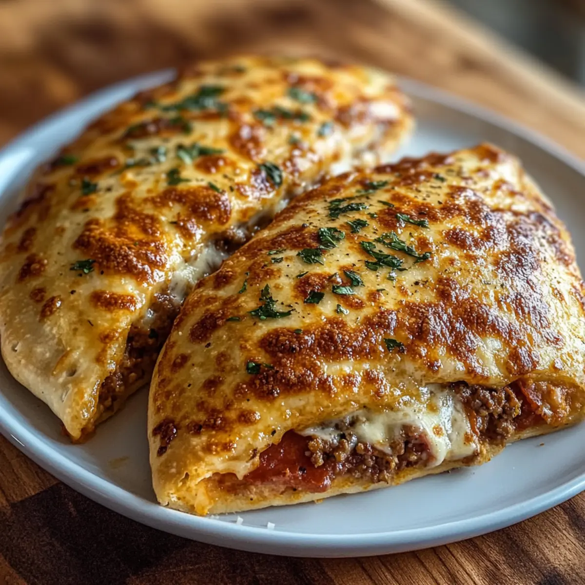 Hochprotein-Keto-Calzone