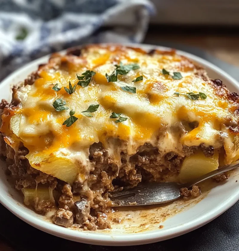 Hobo-Auflauf mit Rinderhackfleisch einfach genießen 1 Hobo-Auflauf mit Rinderhackfleisch Rezept