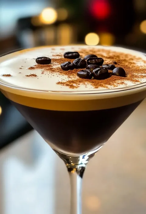 Urlaubs-Espresso-Martini Festlich und Geschmackvoller Twist