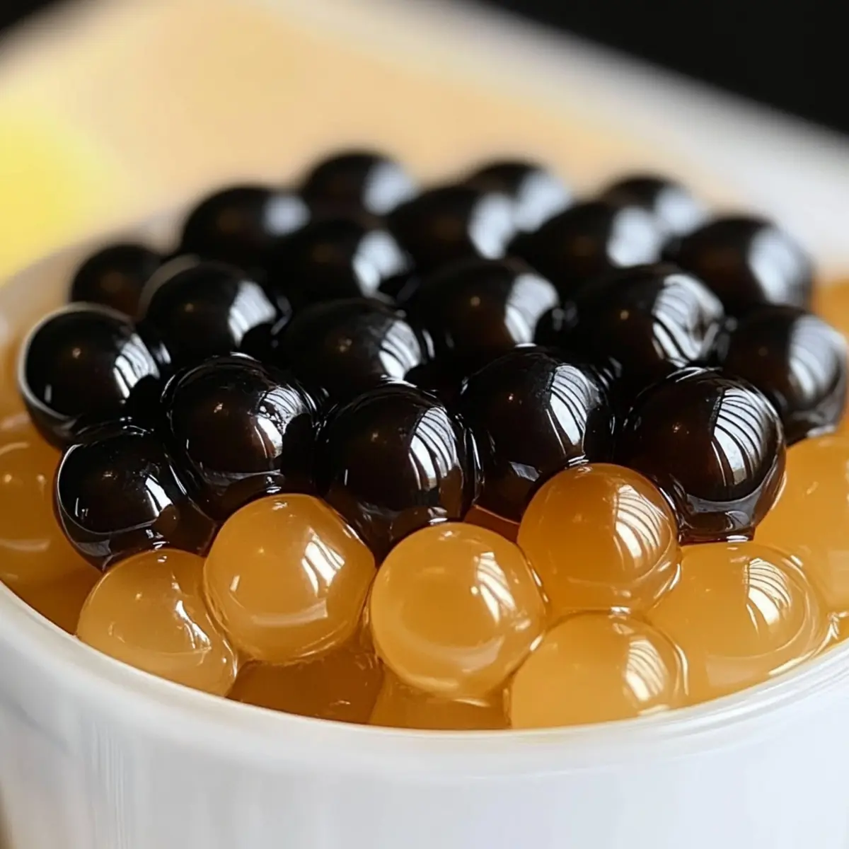 Hausgemachte Boba-Teperlen ganz einfach selbst machen 4 Homemade Boba Tea Pearls Simple Step by Step Guide h8bpjn