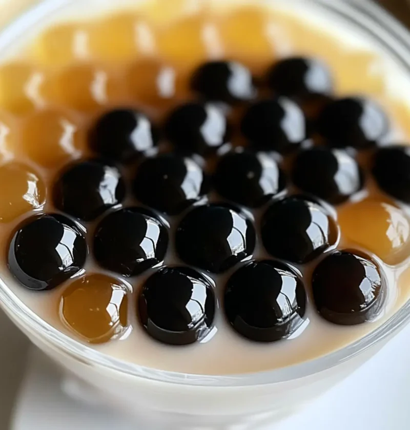 Hausgemachte Boba-Teperlen ganz einfach selbst machen 1 Hausgemachte Boba-Teperlen Einfache Schritt-für-Schritt-Anleitung