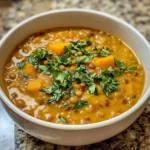 Pesto Brokkoli Orzo Suppe für deinen Wohlfühltag