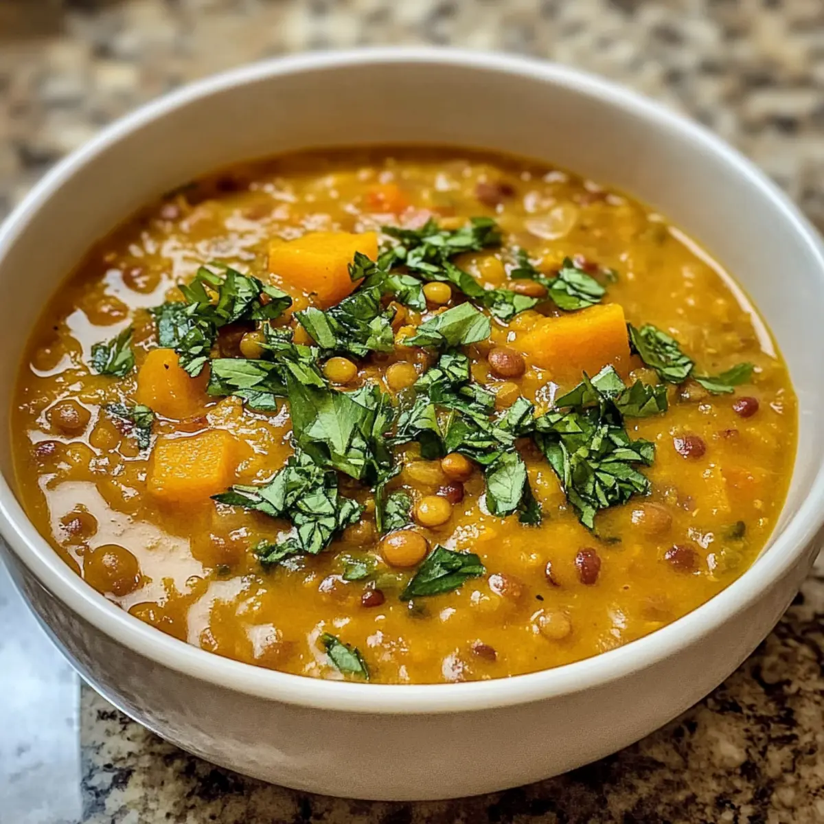 Honeynut-Kürbis Rote Linsen Suppe für kalte Tage 5 Honeynut-Kürbis Rote Linsen Suppe