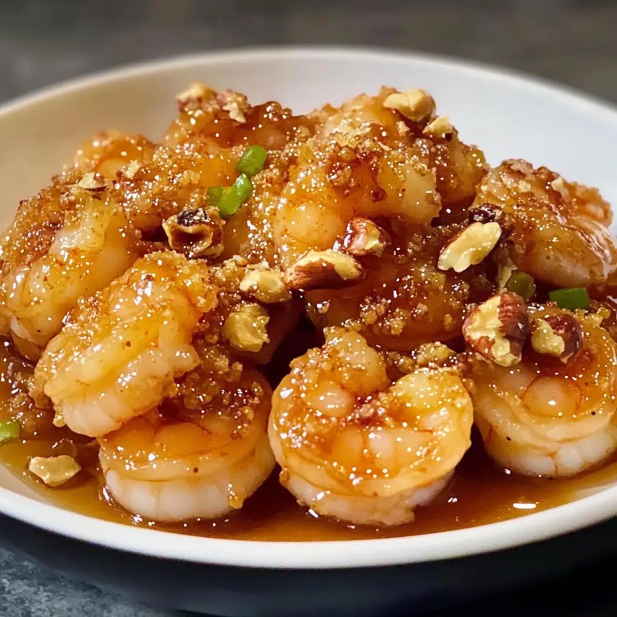 Honig Walnuss Garnelen oa6syc