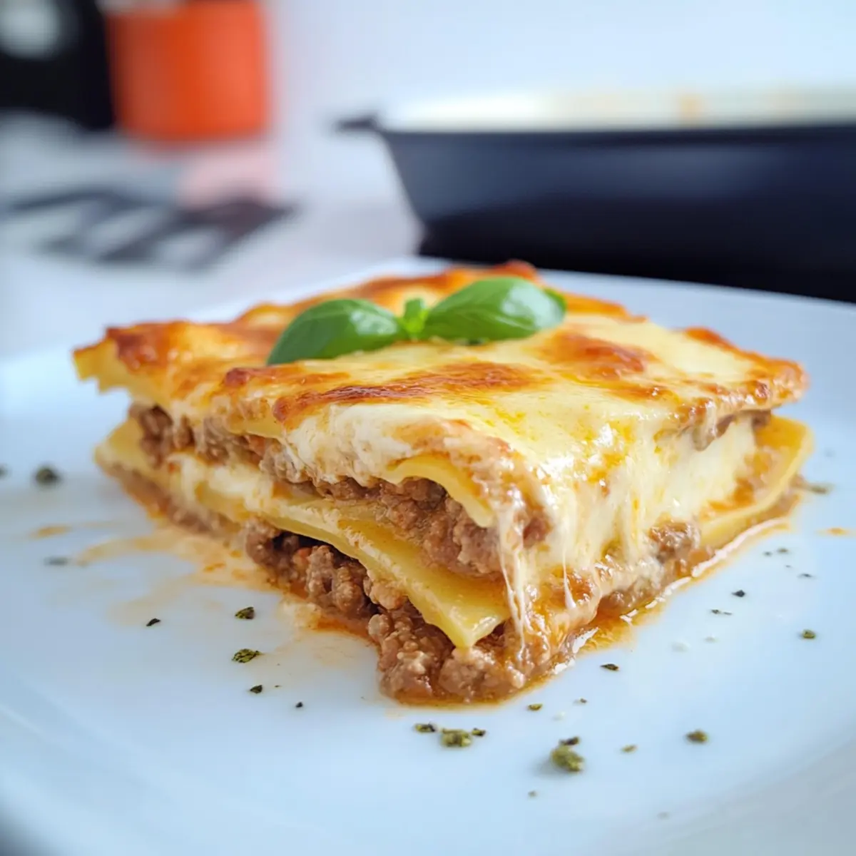Kohlrabi Lasagne Low Carb Gericht zum Abnehmen g1zspp