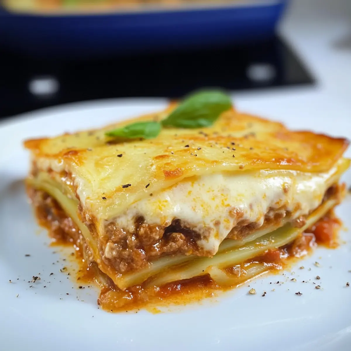 Kohlrabi Lasagne – Low Carb Gericht zum Abnehmen