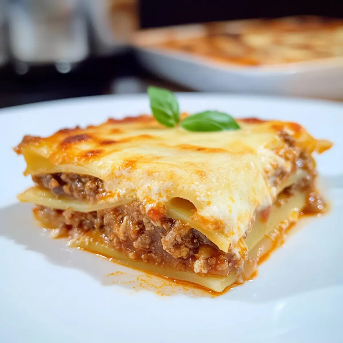 Kohlrabi Lasagne Low Carb Gericht zum Abnehmen rkikee