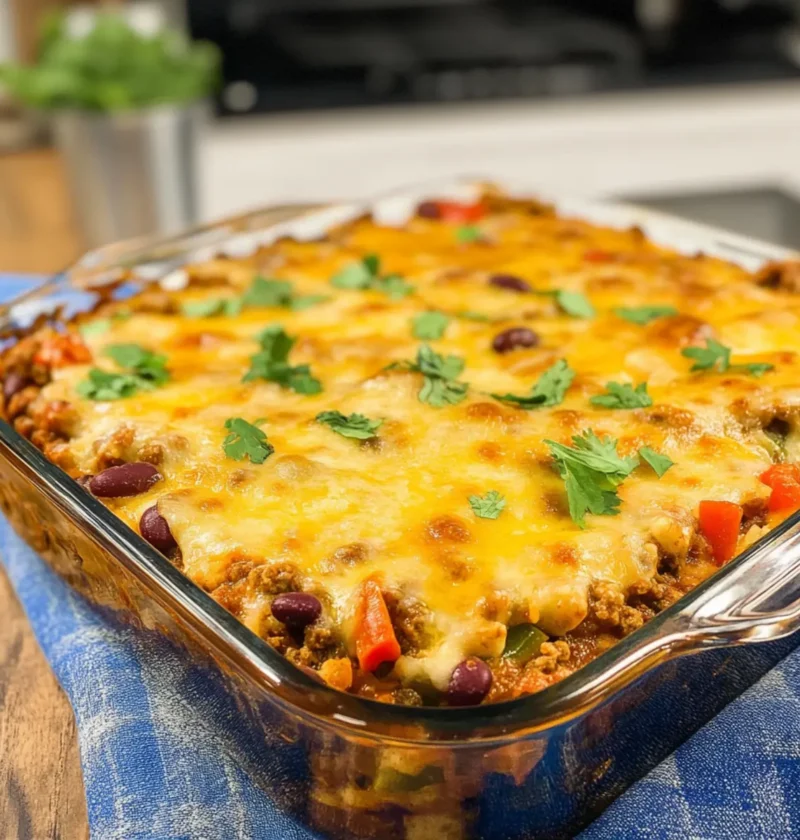 Low Carb Auflauf im Tex Mex Stil – Leckeres Abendessen zum Abnehmen