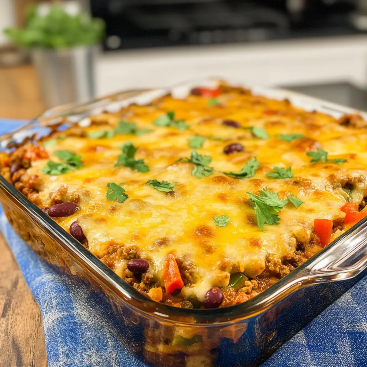 Low Carb Auflauf im Tex Mex Stil – Leckeres Abendessen zum Abnehmen