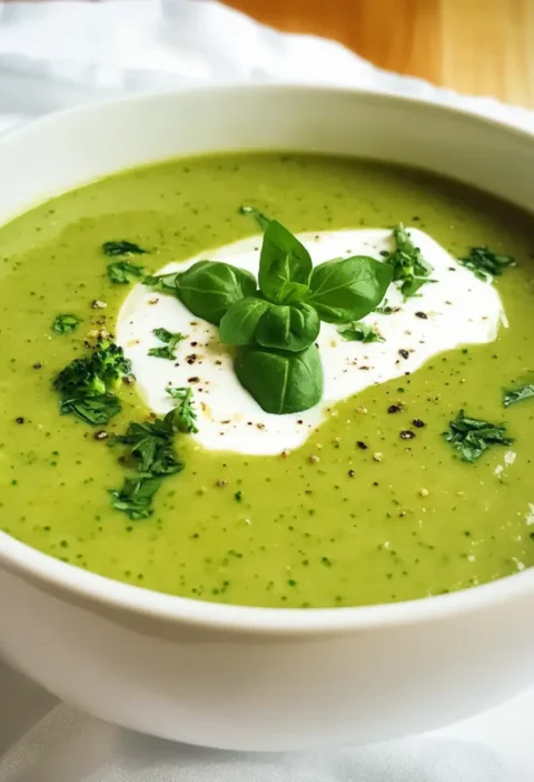 Niedrig Kohlenhydrat Brokkolisuppe