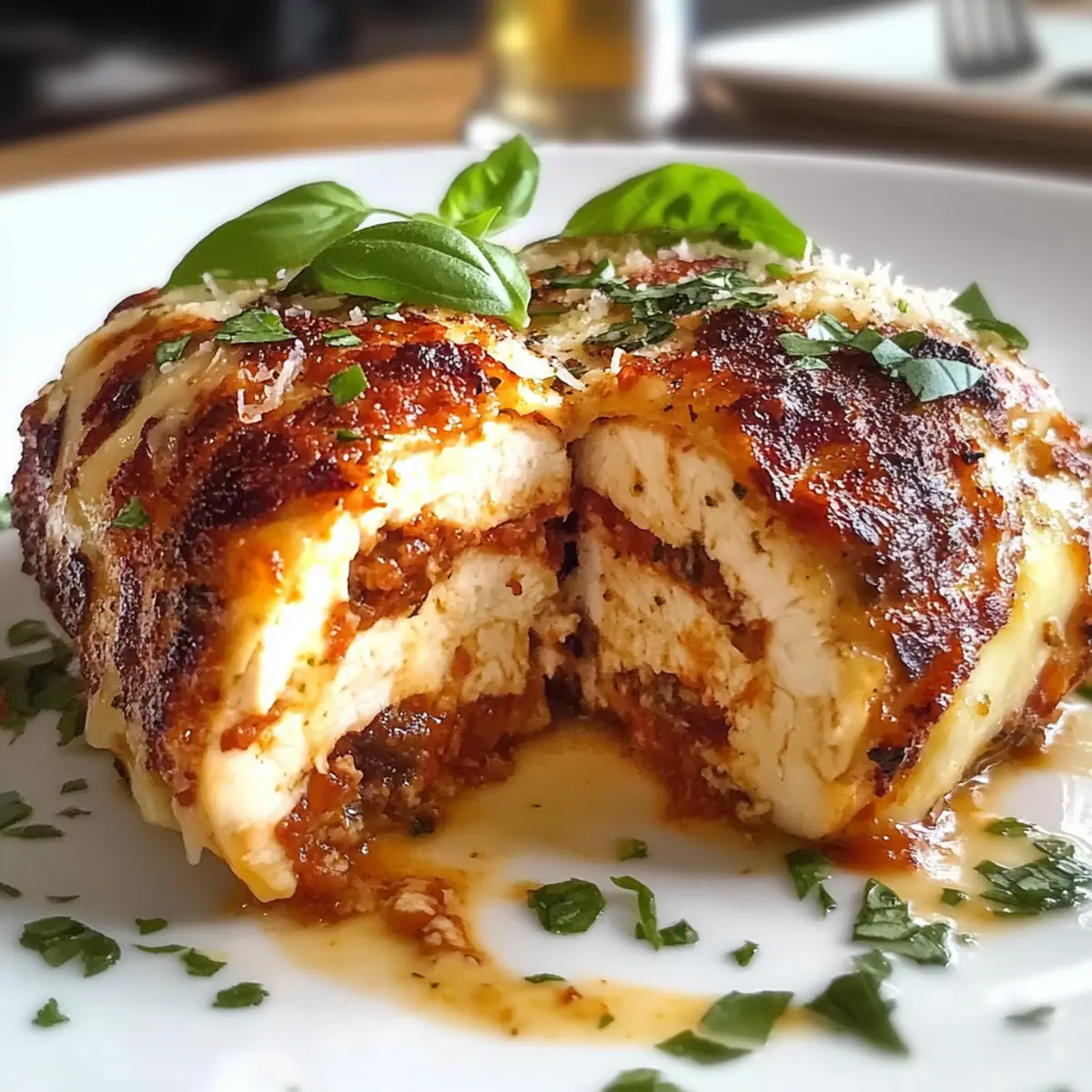 Low Carb Hähnchenroulade im Pizza Stil – Gesund genießen 3 Low Carb HA¤hnchenroulade im Pizza Style Gesund herzhaft uftjul