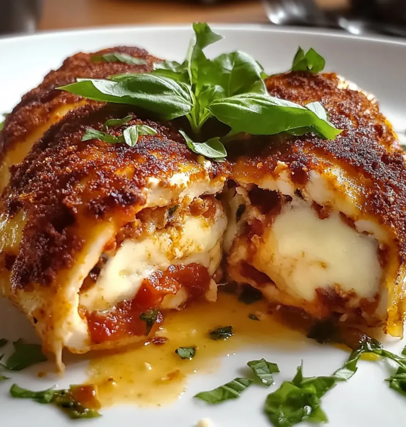 Low Carb Hähnchenroulade im Pizza Stil – Gesund genießen 1 Low Carb Hähnchenroulade im Pizza Stil – Gesund & herzhaft