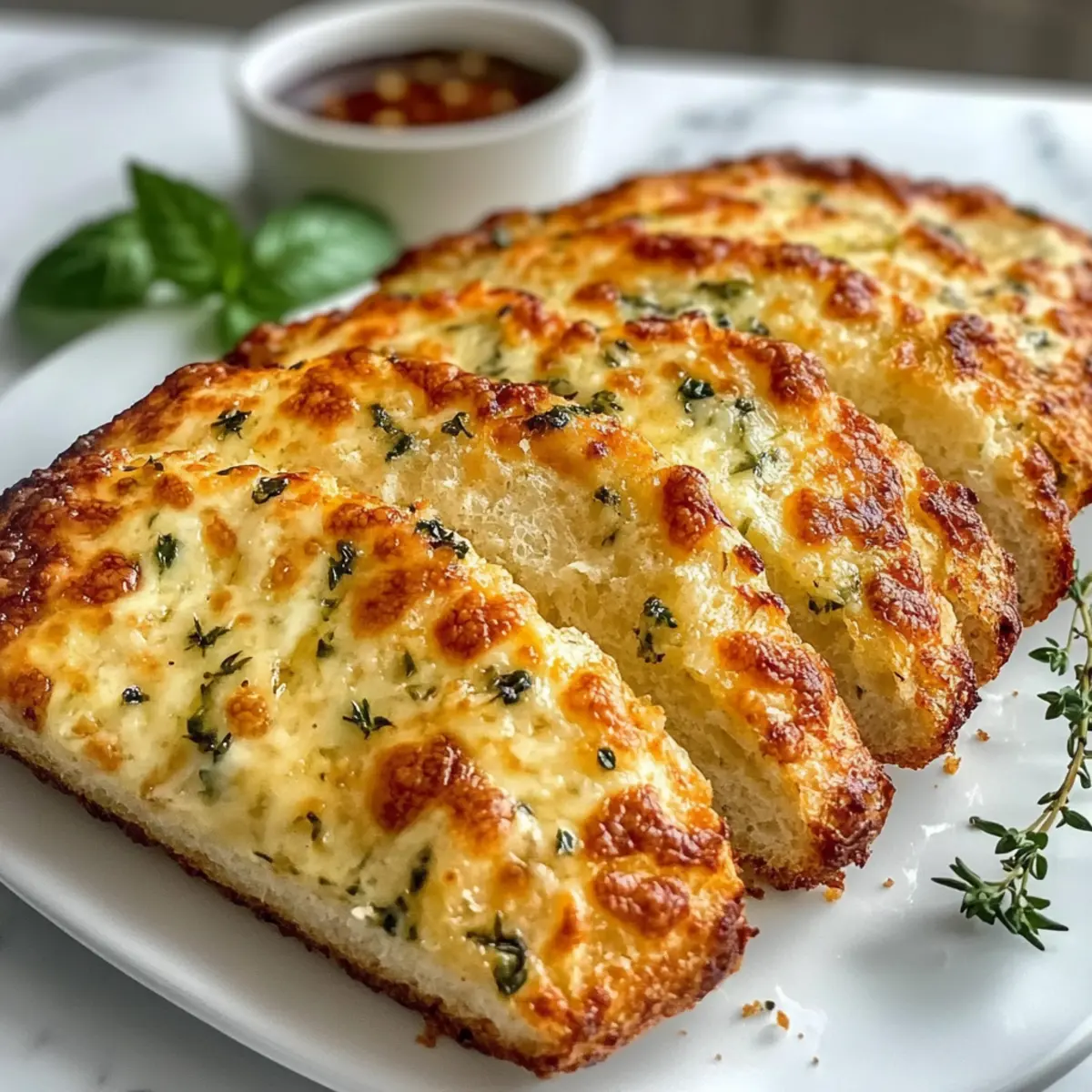 Low Carb Knoblauchbrot – Üppig und Käsefrei! 5 Low Carb Knoblauchbrot – Keto Käse-Knoblauch-Brot