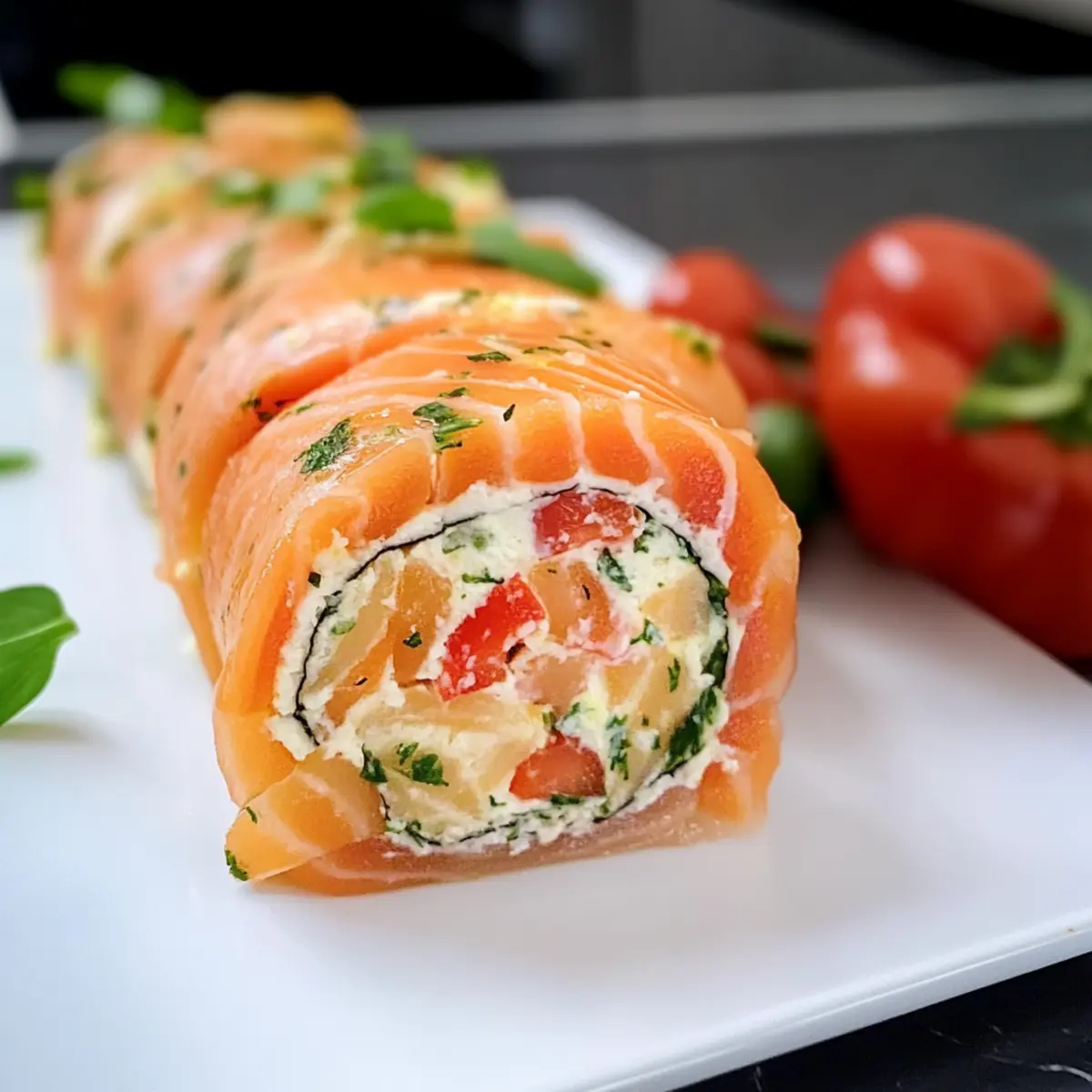 Low Carb Lachsrolle ohne Spinat für Feinschmecker 2 Low Carb Lachsrolle ohne Spinat clhreb