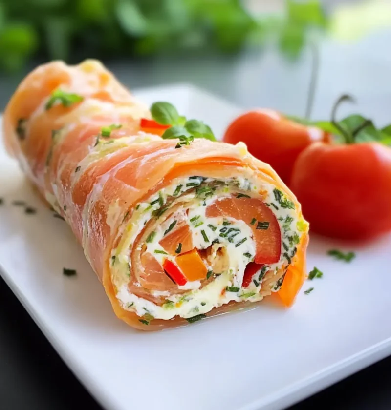 Low Carb Lachsrolle ohne Spinat für Feinschmecker 1 Low Carb Lachsrolle ohne Spinat