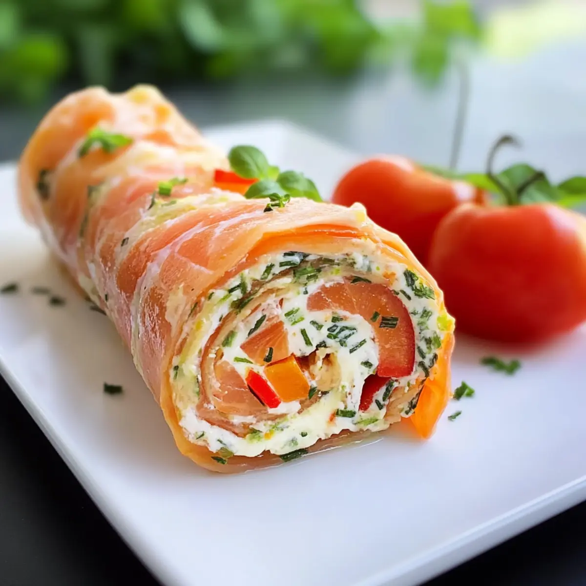 Low Carb Lachsrolle ohne Spinat für Feinschmecker 5 Low Carb Lachsrolle ohne Spinat