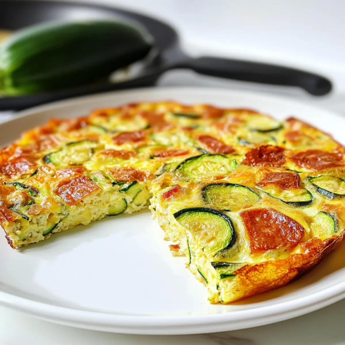 Low Carb Zucchini Frittata mit Parmesan Leckeres Rezept fA¼r den Ofen jnkgl0