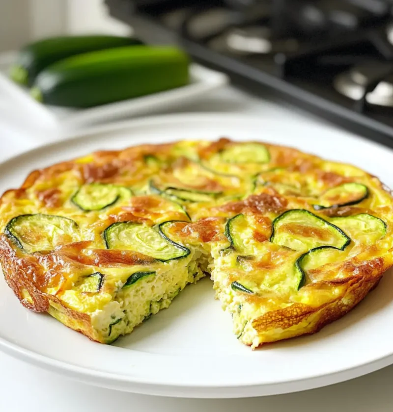 Low Carb Zucchini Frittata mit Parmesan – Leckeres Rezept für den Ofen