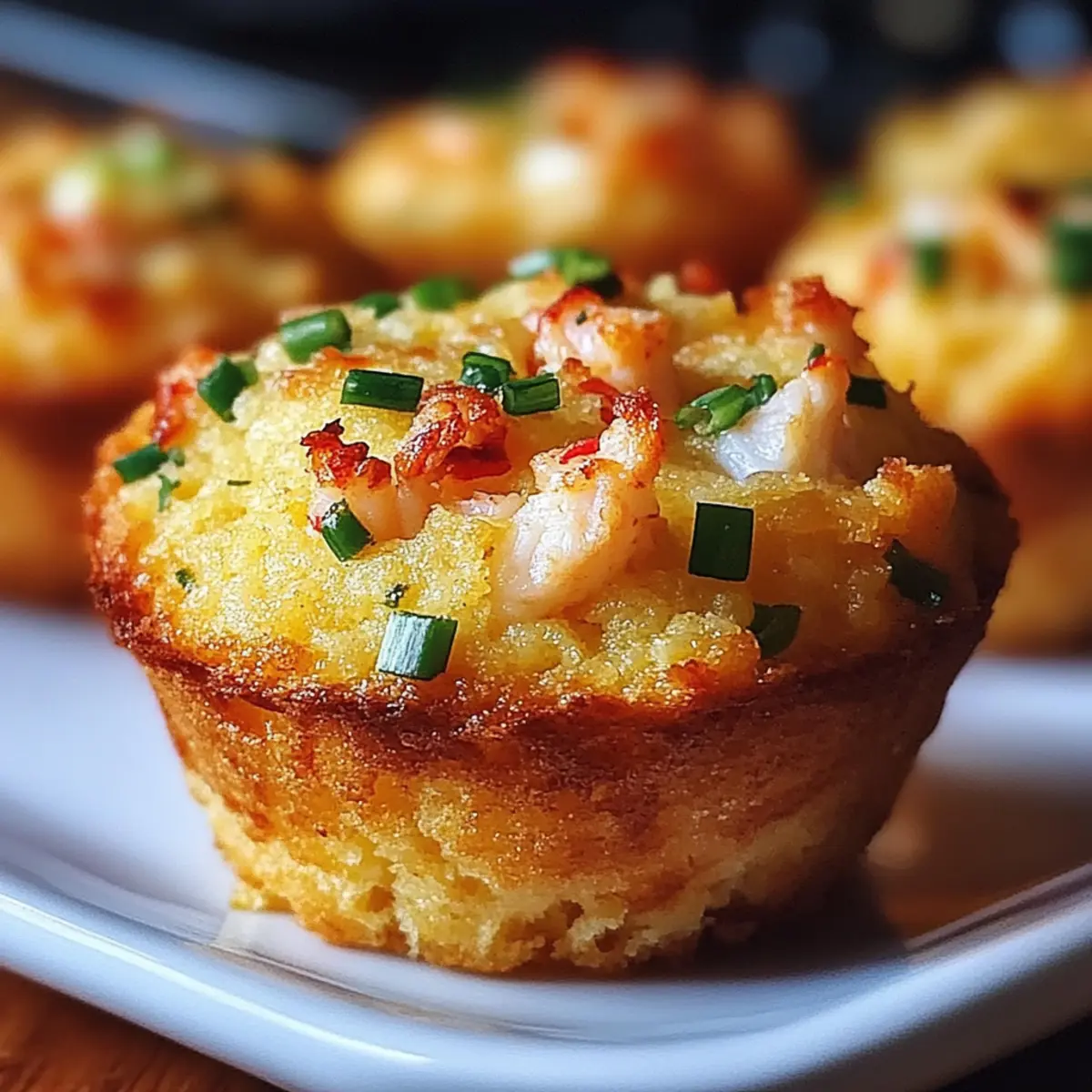 Mini-Krebs-Maisbrot-Muffins